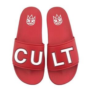 Cult Of Individuality Mens Red Slides Size 12